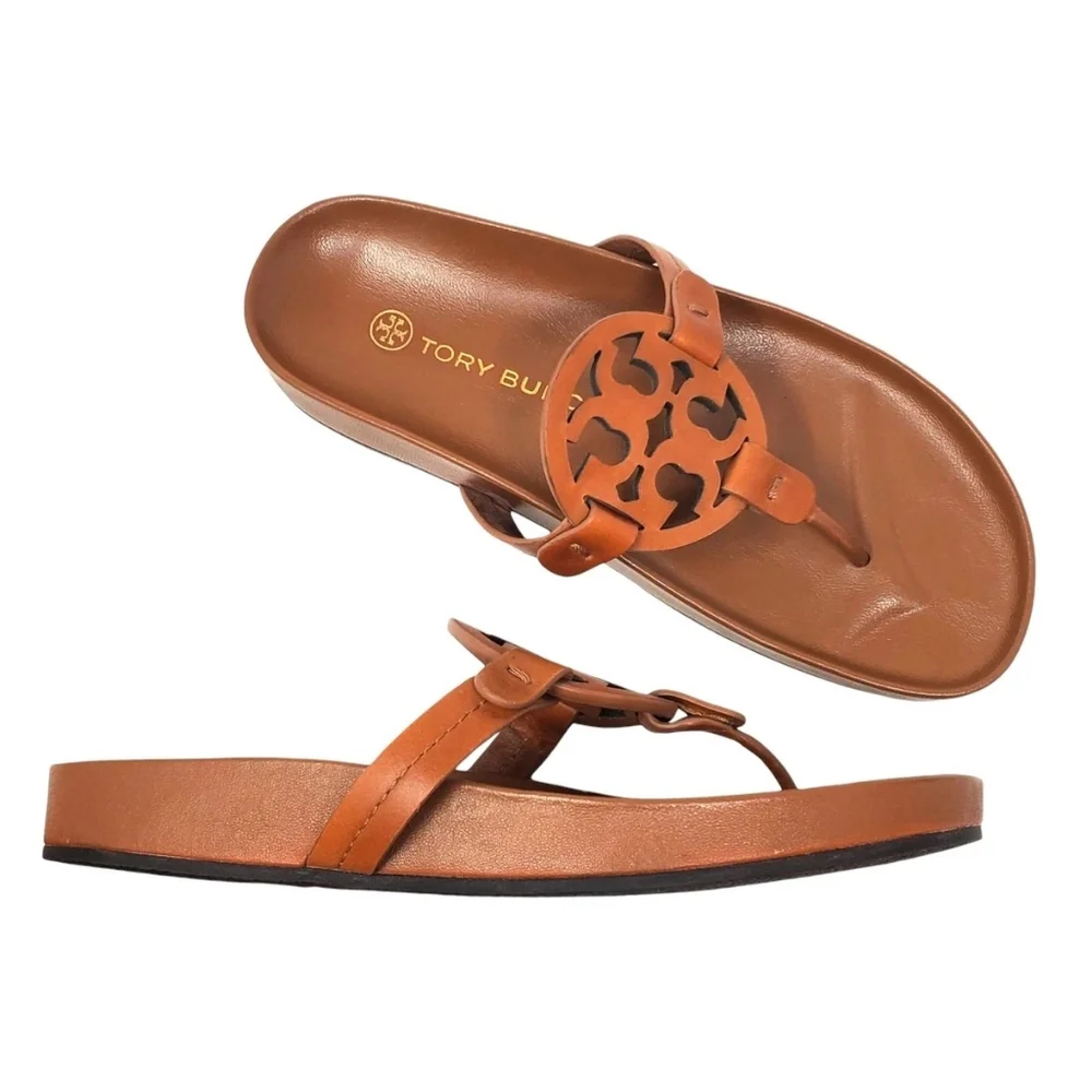 Tory Burch Miller Cloud Thong Sandals Size 8.5 - Picture 1 of 13